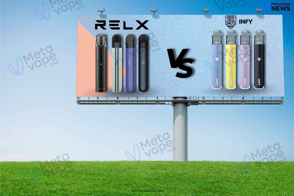 ความแตกต่างในการใช้งานพอต RELX กับ INFY